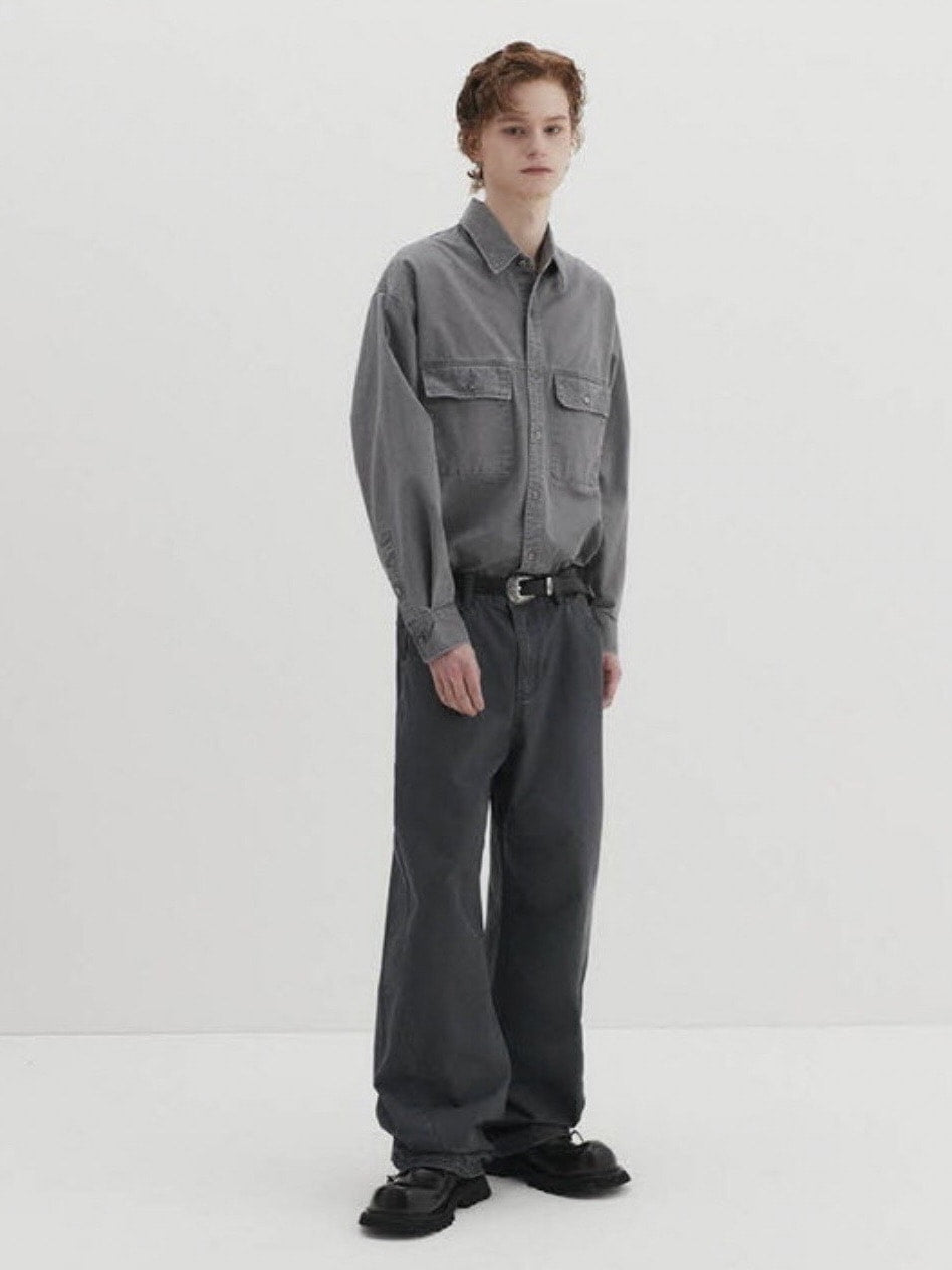 【DNSR】Curved Chino Pants