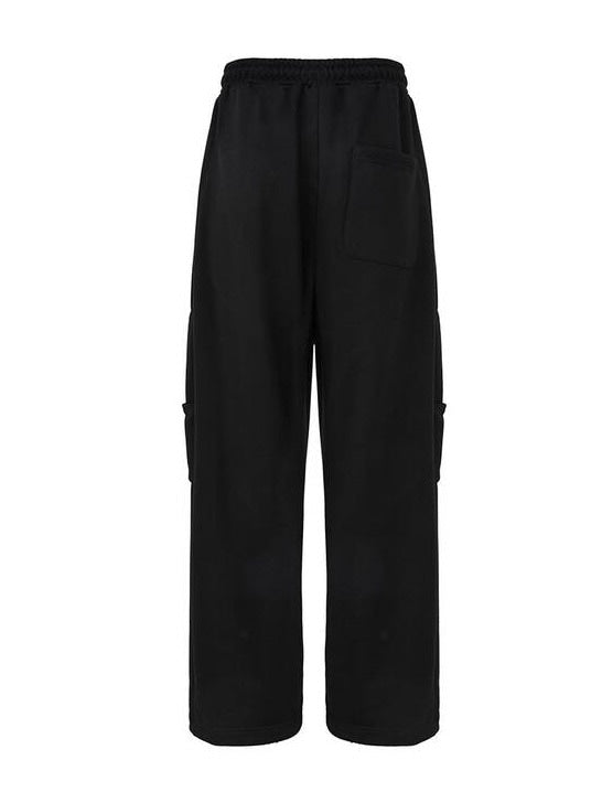 【DNSR】Side Pintuck Cargo Sweatpants