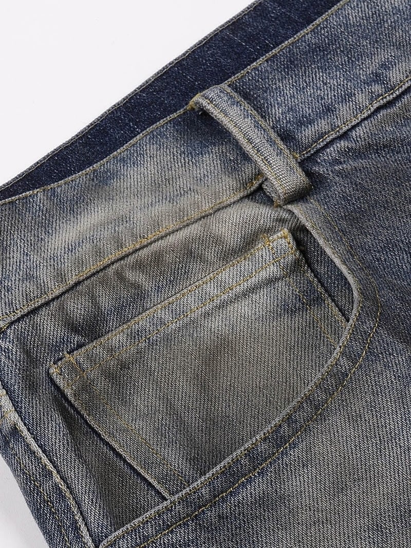 【DND4DES】DISTRESSED DUSTY FLARED JEANS