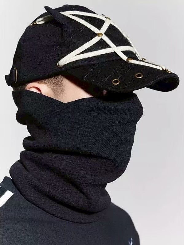 【DND4DES】PENTAGRAM RIVET DEVIL CAP