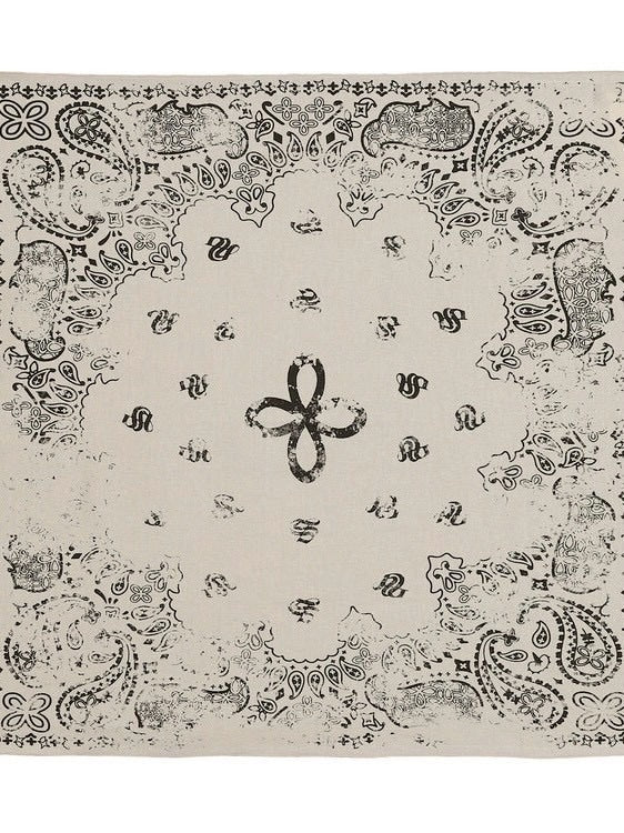 【SURGERY】surgery clover paisley scarf