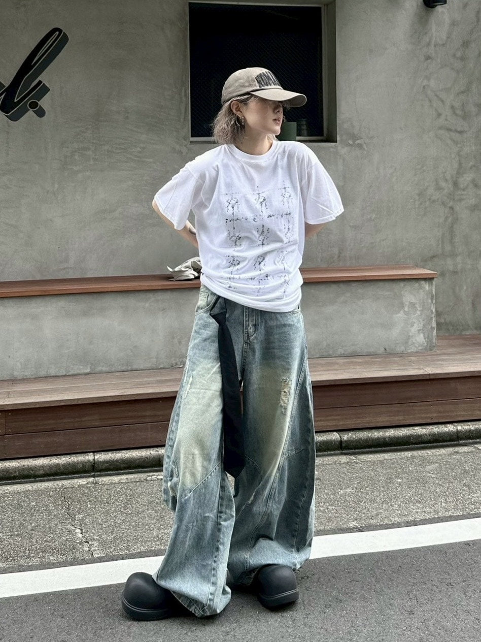 受注制【youll】slice tee (3color)