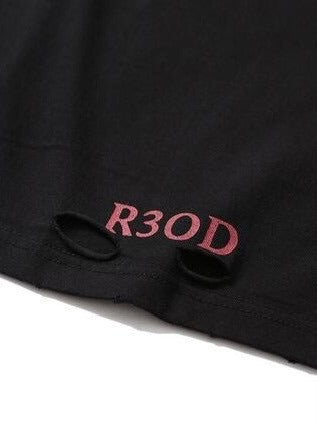 【roaringrad】DAMAGE LETTERING T-SHIRTS / 【ロアリングラド】ダメージロゴ半袖Tシャツ