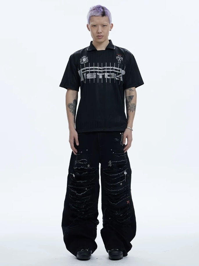 【DND4DES】JEWELED LUMBERJACK PANTS