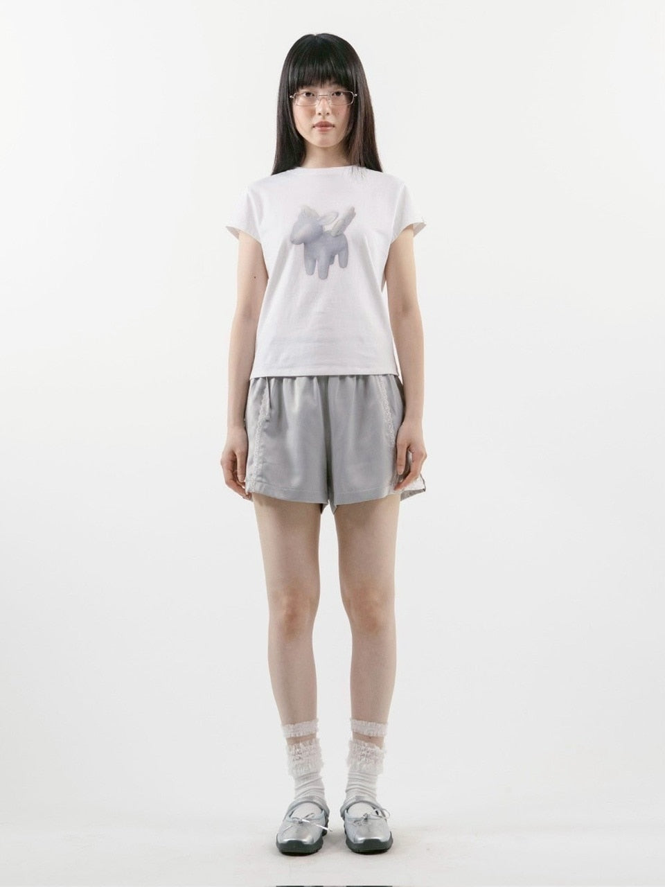 【TUOMIO】ANGEL DEER BABY T-SHIRT / 【トゥオミオ】エンジェルディアベイビー半袖Tシャツ