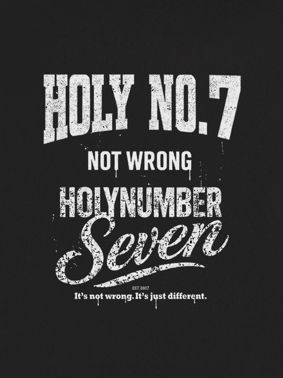【HOLY NUMBER 7】Graphics Archive Short Sleeve T-Shirt 8 / 【ホーリーナンバー セブン】グラフィックアーカイブ半袖Tシャツ