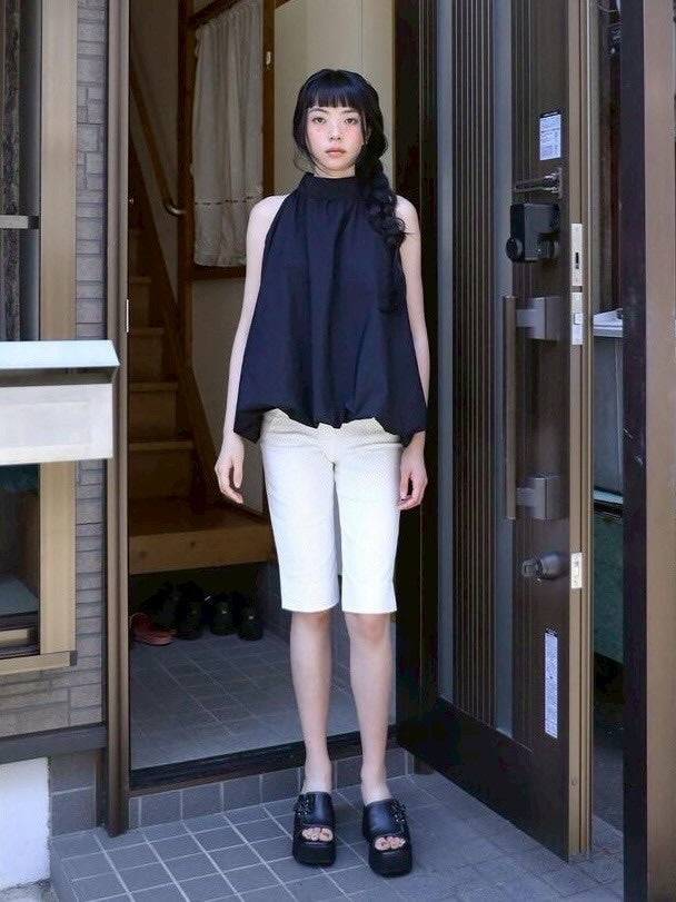 【Uglyshadow】PUMPKIN BLOUS / 【アグリーシャドウ】パンプキンブラウス