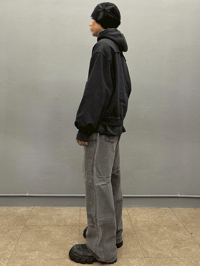 【BLR BLUER】Snowflakes Logo Angora Beanie