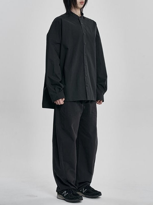 【AJOBYAJO】Shirt Layered Pants / 【アジョバイアジョ】シャツレイヤードスラックスパンツ