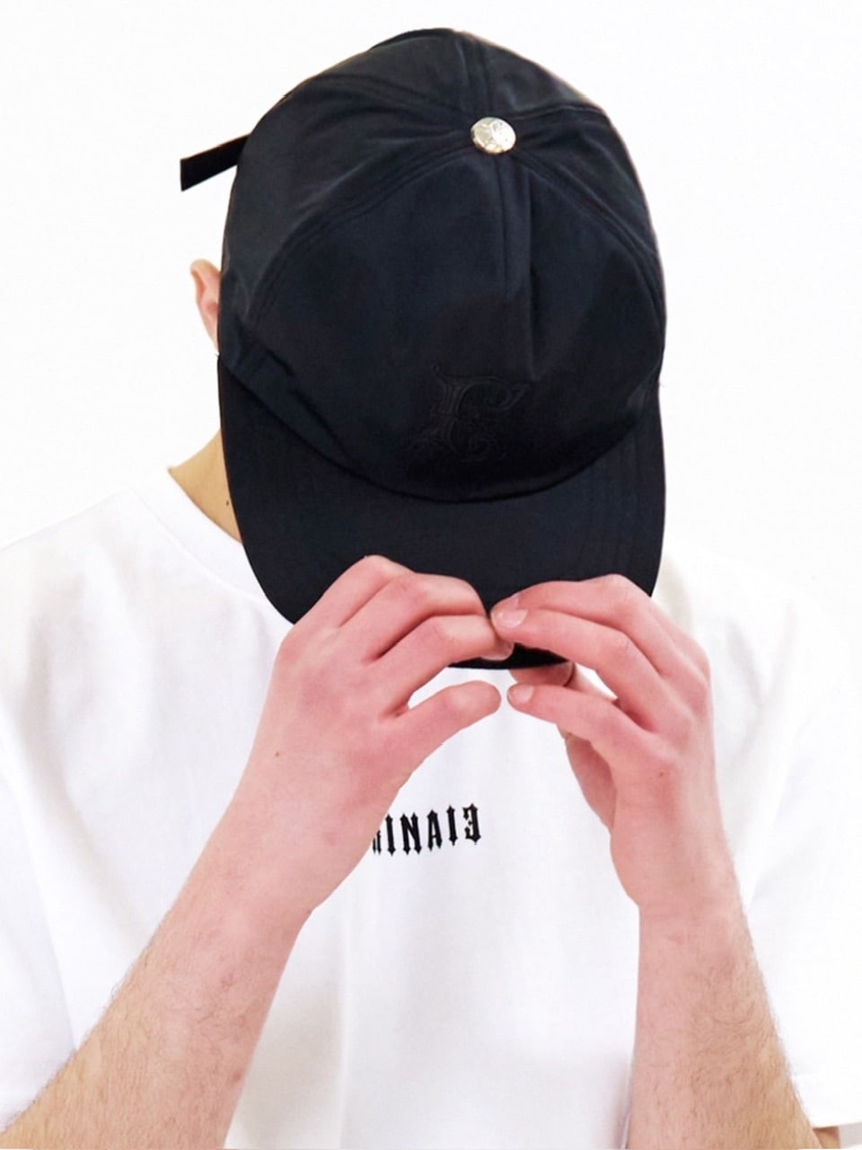 【E RIN AI E】NOUVEAU E NYLON DAD CAP