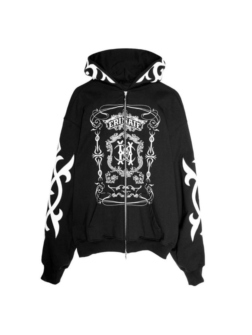 E RIN AI E】TRIBAL PARTY HOODIE – PRESSING WEB SHOP
