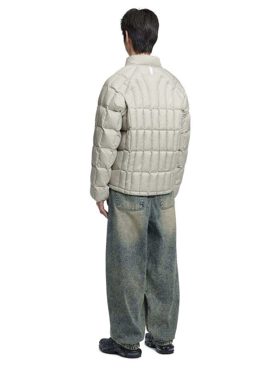 【NOMANUAL】WAVE CURVED DENIM PANTS