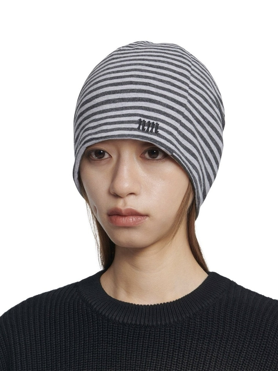 【NOMANUAL】NM STRIPE BEANIE