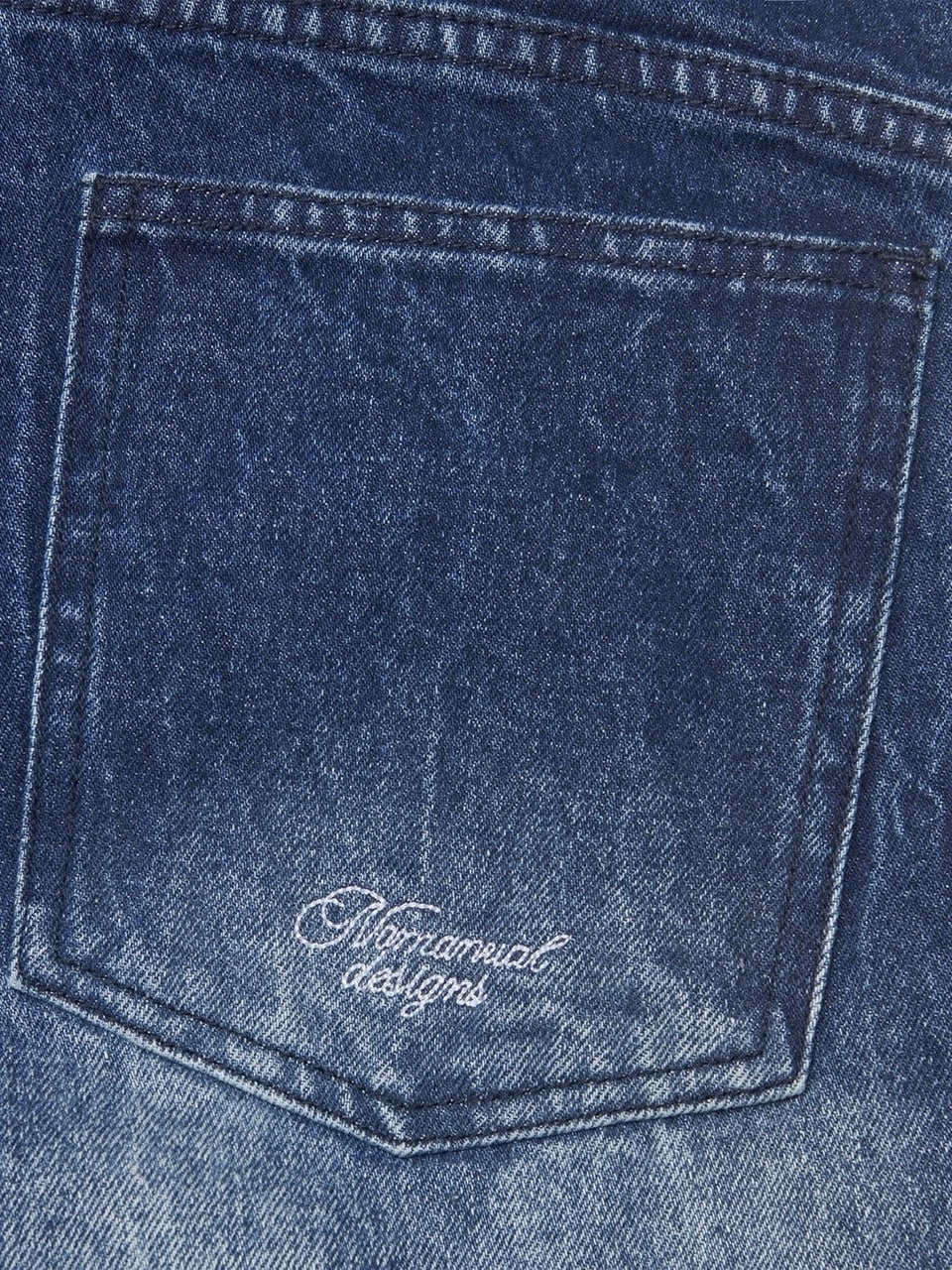 【NOMANUAL】 WASHED JUMBO DENIM PANTS