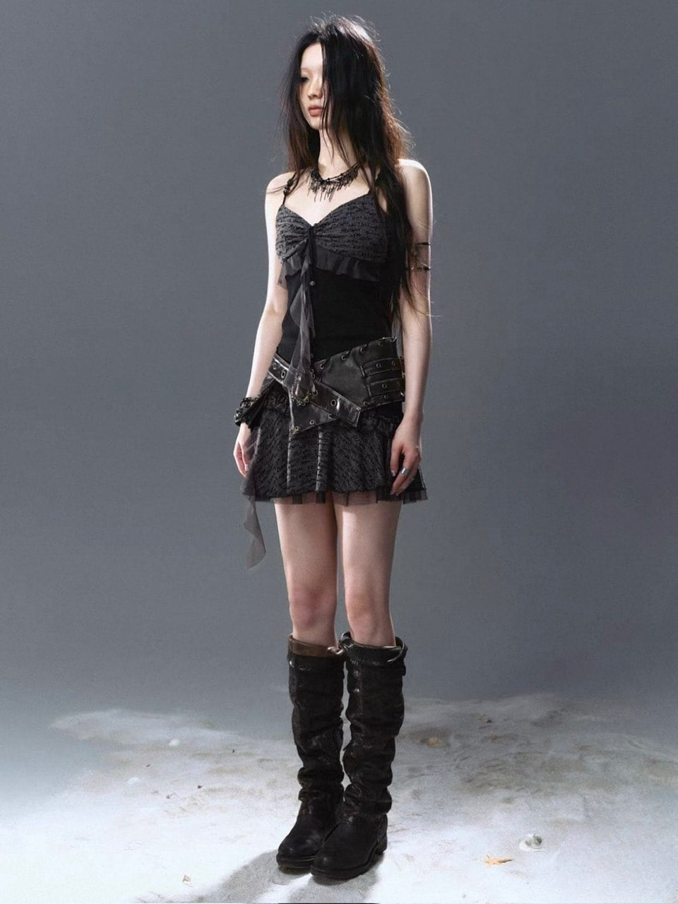 【Cest Nous】Leather Corset Belt / 【セヌー】コルセットベルト