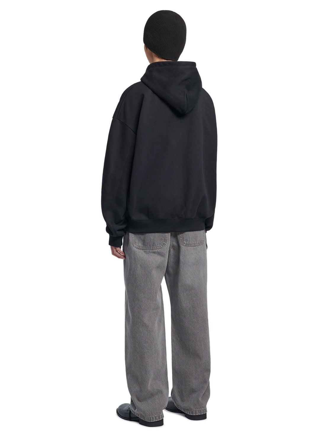 【NOMANUAL】STRAIGHT WIDE DENIM PANTS