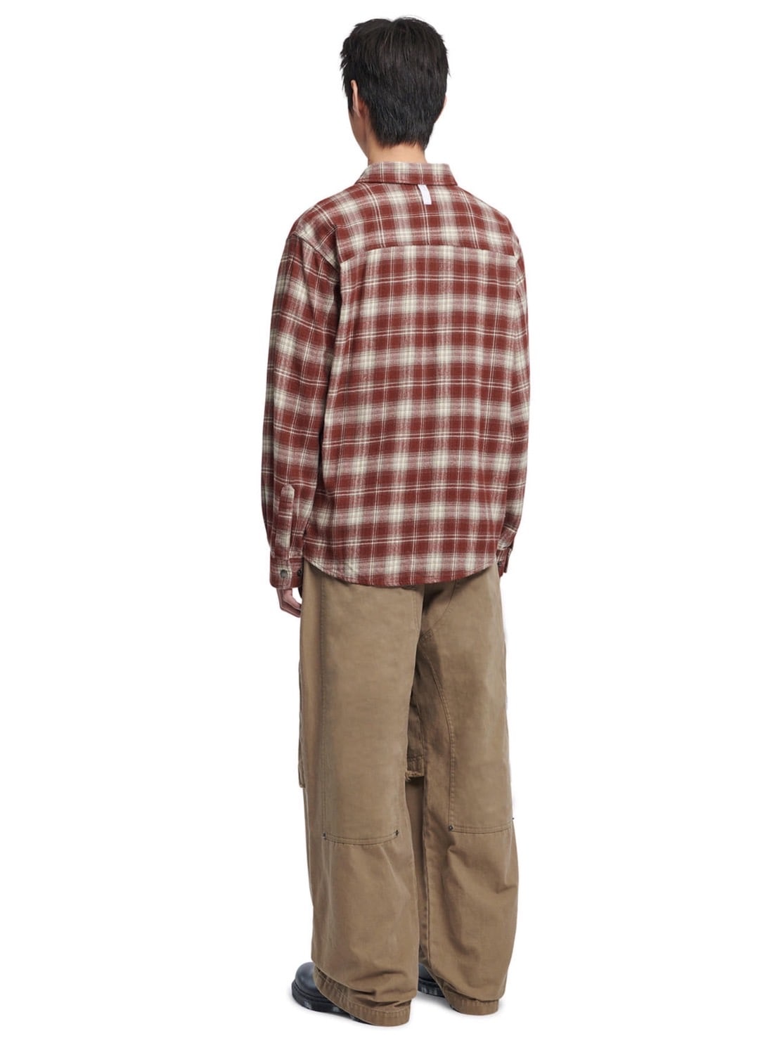 【NOMANUAL】FLANNEL CHECK SHIRT JACKET