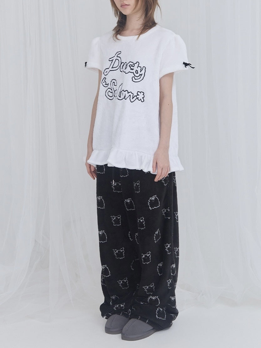 【FANCY X DUSTY】Zzz DUSTY SALON PAJAMA PANTS / 【ファンシー X ダスティ】Ｚｚｚダスティーサロンパジャマパンツ