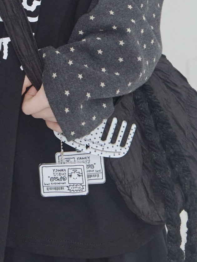 【FANCY X DUSTY】DUSTY CLUB MEMBERSHIP ACRYLIC KEYRING / 【ファンシー X ダスティ】ダスティークラブメンバーシップアクリルキーリング