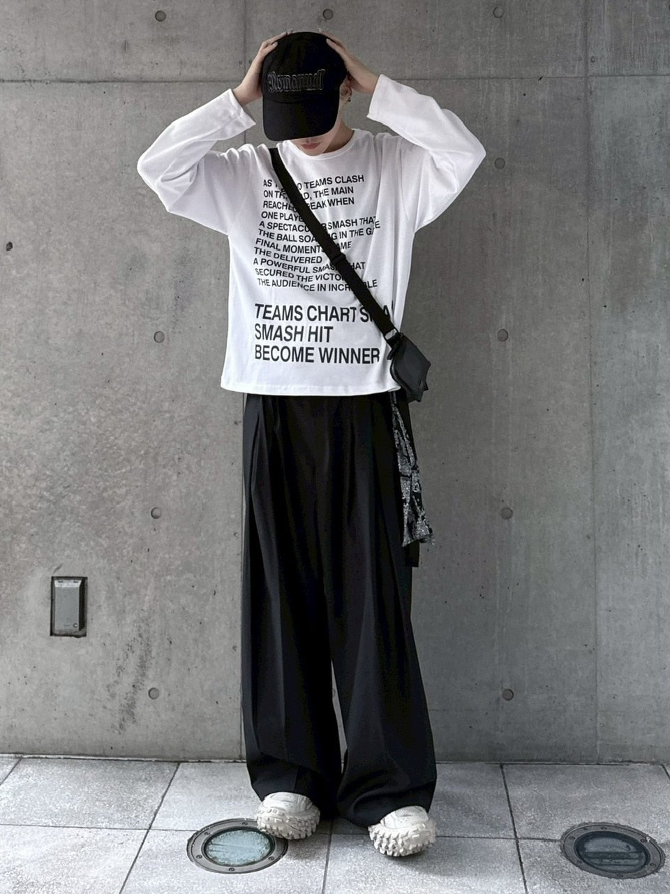 受注制【nmtc +】belt slacks / 【エヌエムティーシープラス】ベルト付きスラックス (2color)