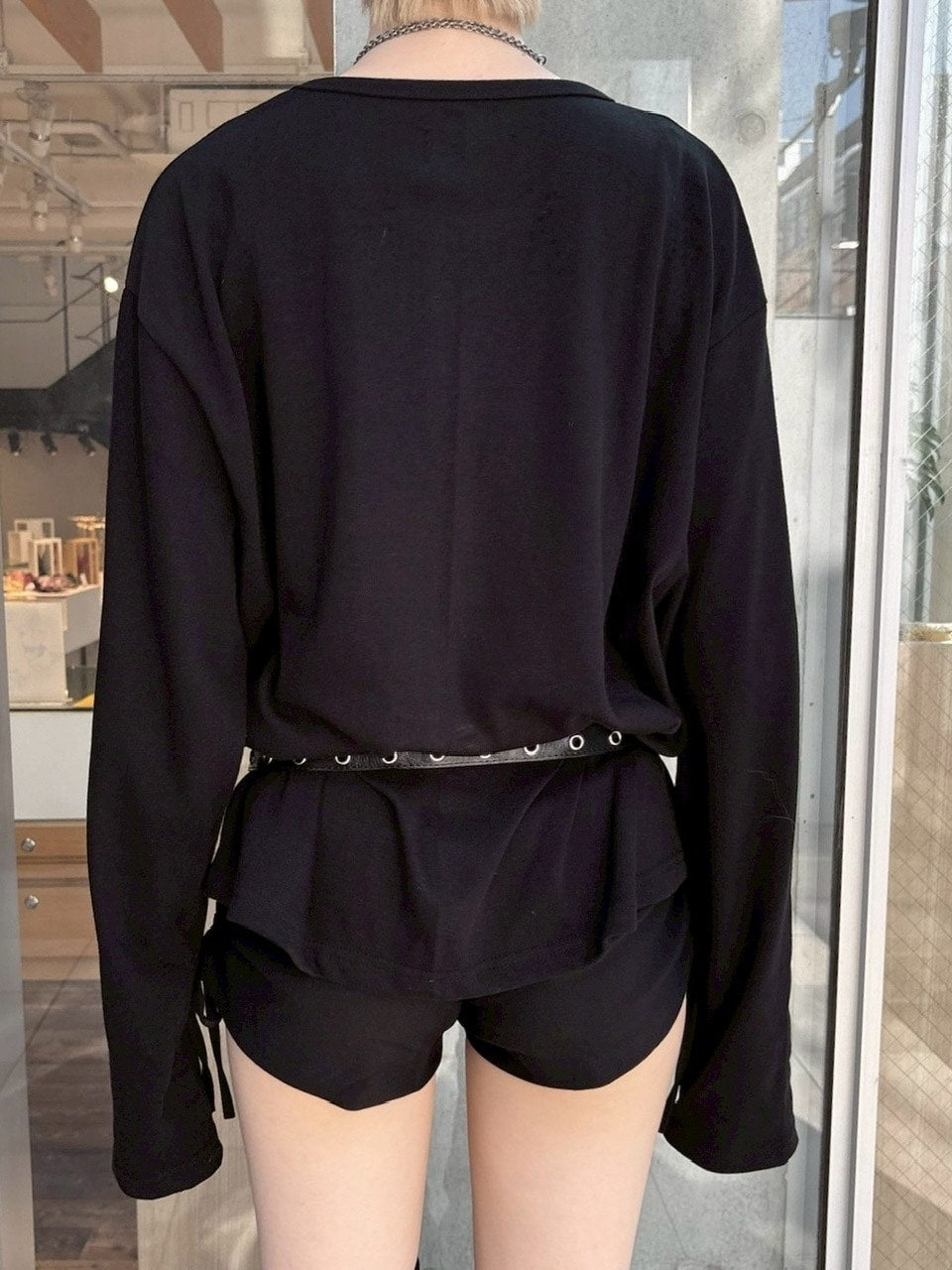 受注制【nmtc +】logo long sleeve / 【エヌエムティーシープラス】ロゴー長袖Ｔシャツ (4color)