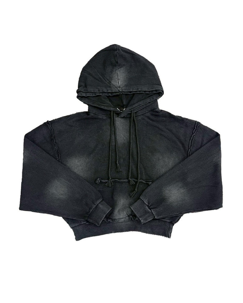 【DIG YOUR OWN GRAVE】DOUBLE FADE HOODIE /【ディグユアオウングレイブ】レイヤードフェードプルオーバーパーカー