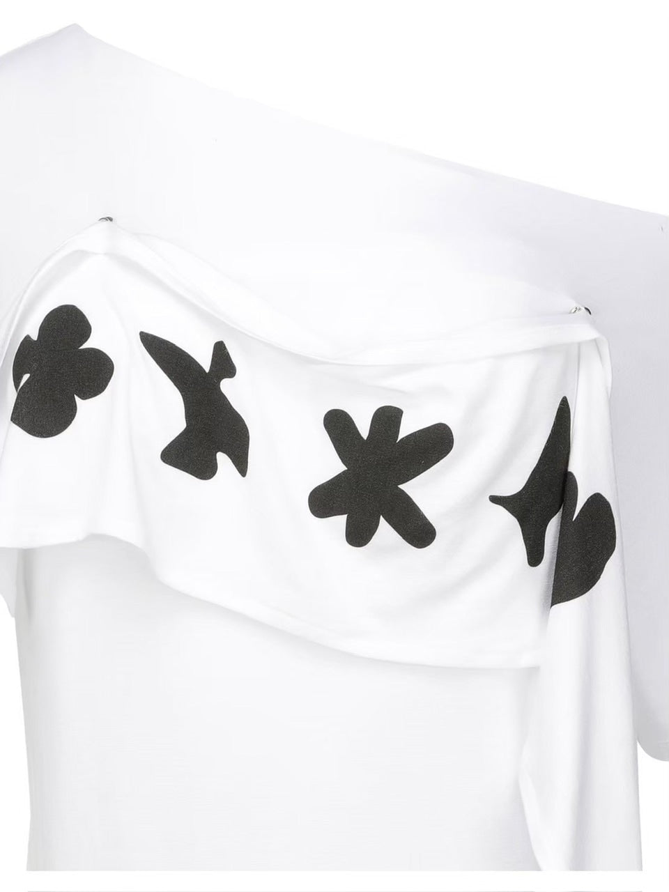 【NACHE】2-WAY PRINTED LOOSE T-SHIRT