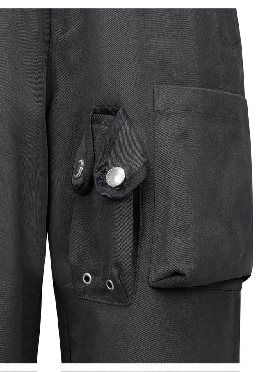 【NACHE】STRAP WIDE CARGO PANTS (UNISEX)