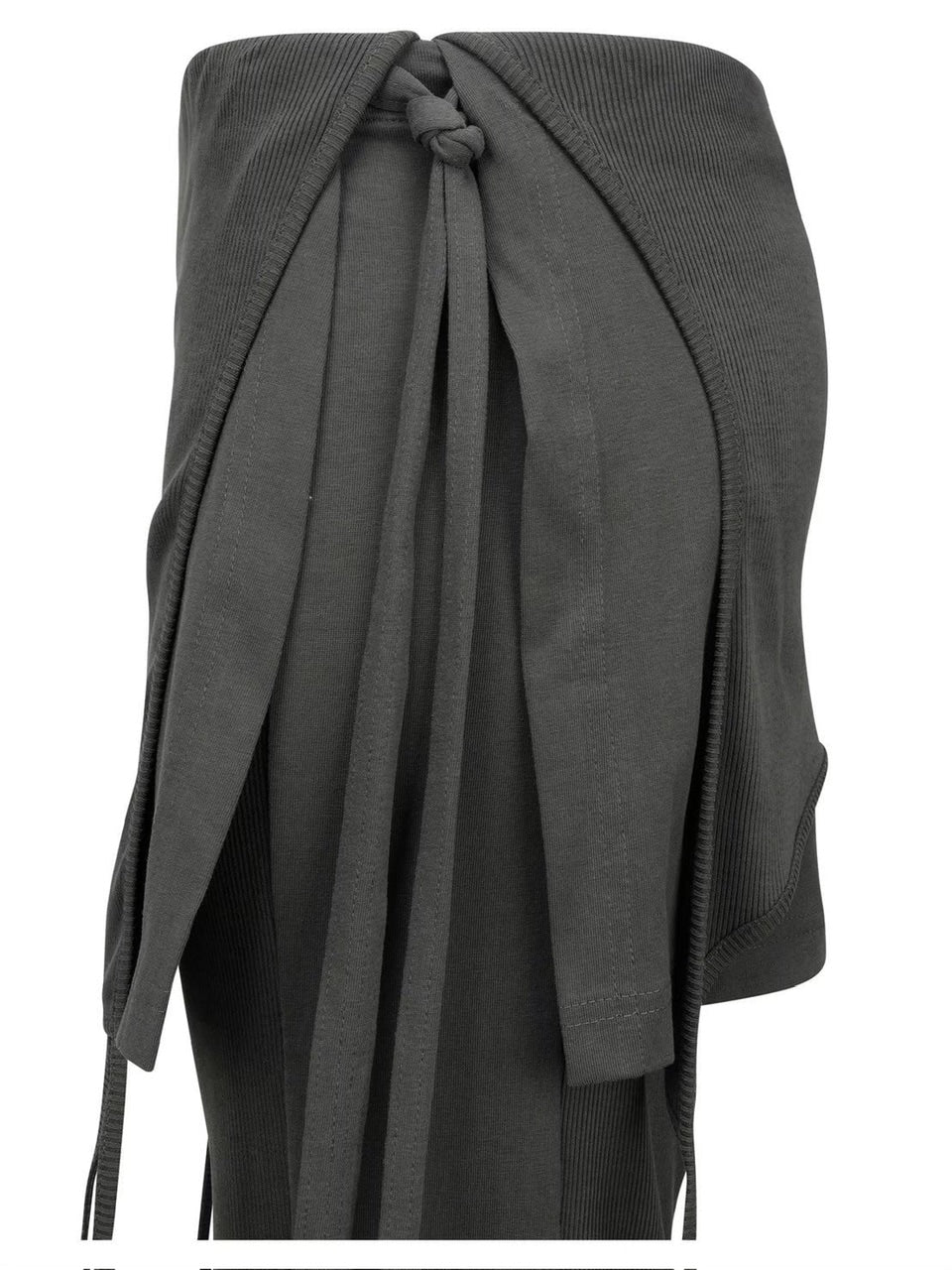 【NACHE】MIXED LAYERED SKIRT PANTS