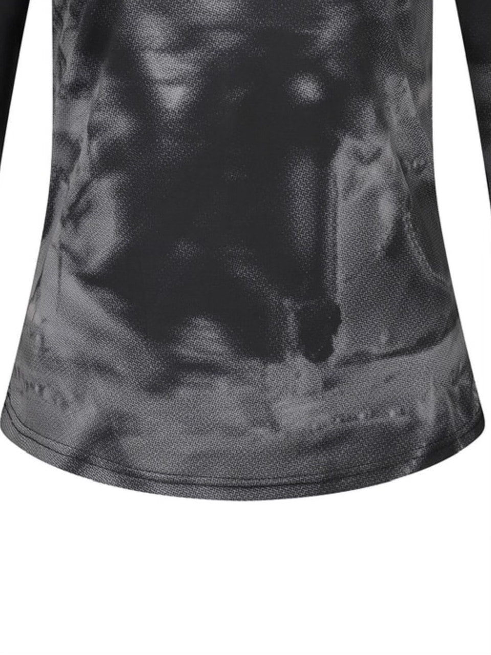 【NACHE】CUT-OUT SLIM FIT LONG SLEEVE