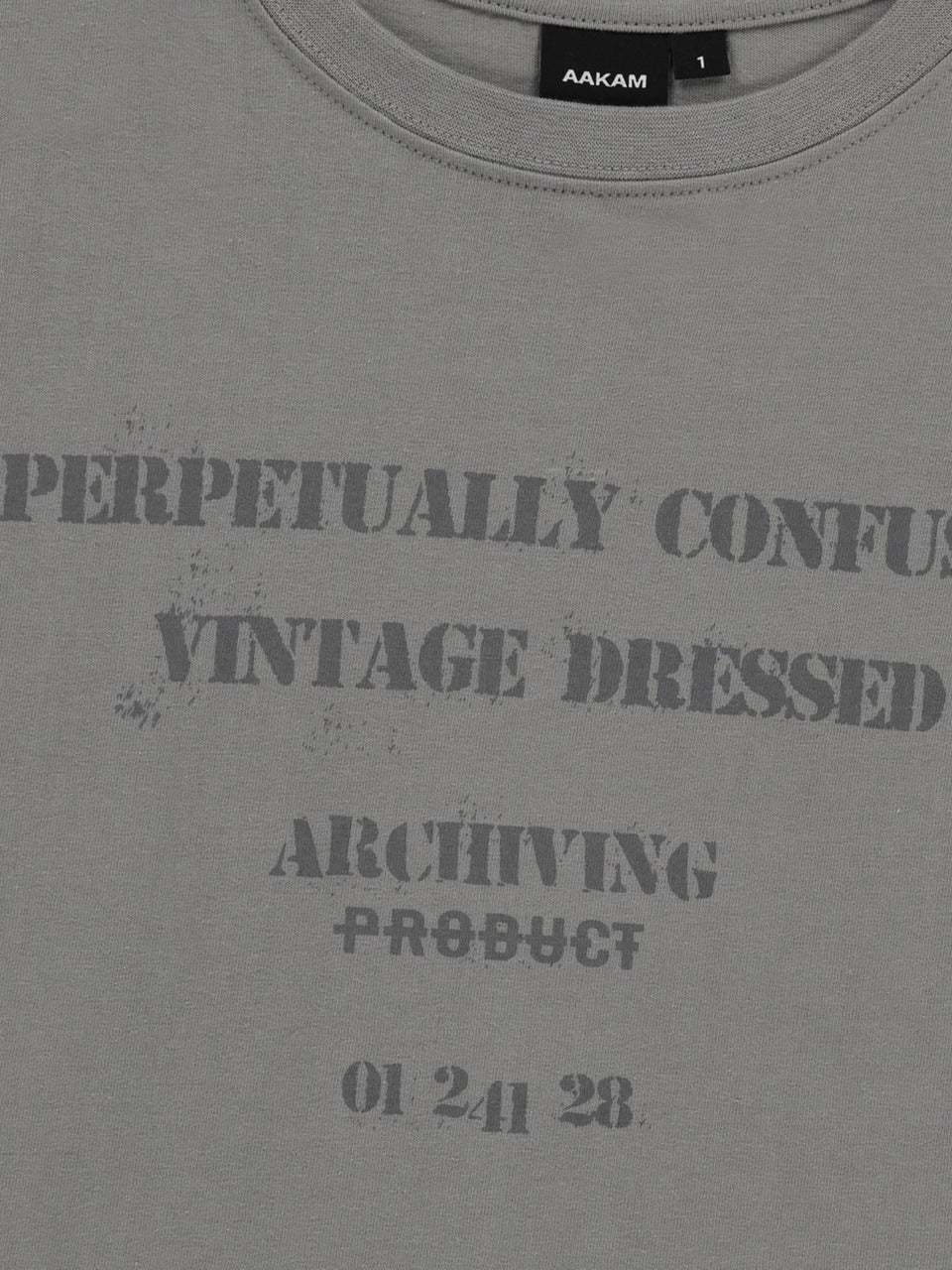 【AAKAM】Meshed Force Half Top