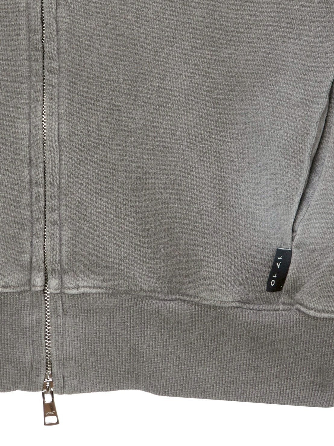 【LCDC】SPRAY WASHED CROPPED HOOD ZIP-UP / 【エルシーディーシー・ティーエム】スプレーウォッシュクロップジップアップパーカー