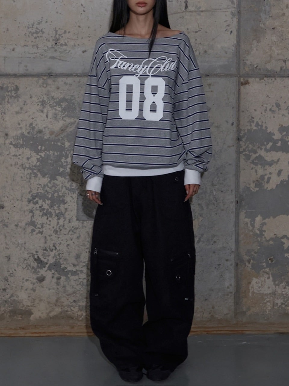 【FANCY CLUB】CROSS POCKET CARGO PANTS / 【ファンシークラブ】クロスポケットカーゴパンツ