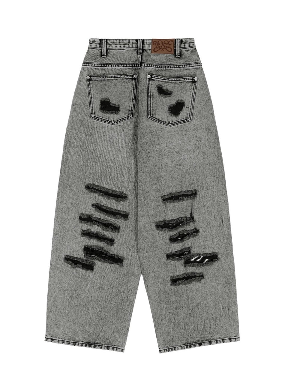 【FANCY CLUB】WASHED DAMAGE DENIM PANTS / 【ファンシークラブ】ウォッシュダメージデニムパンツ