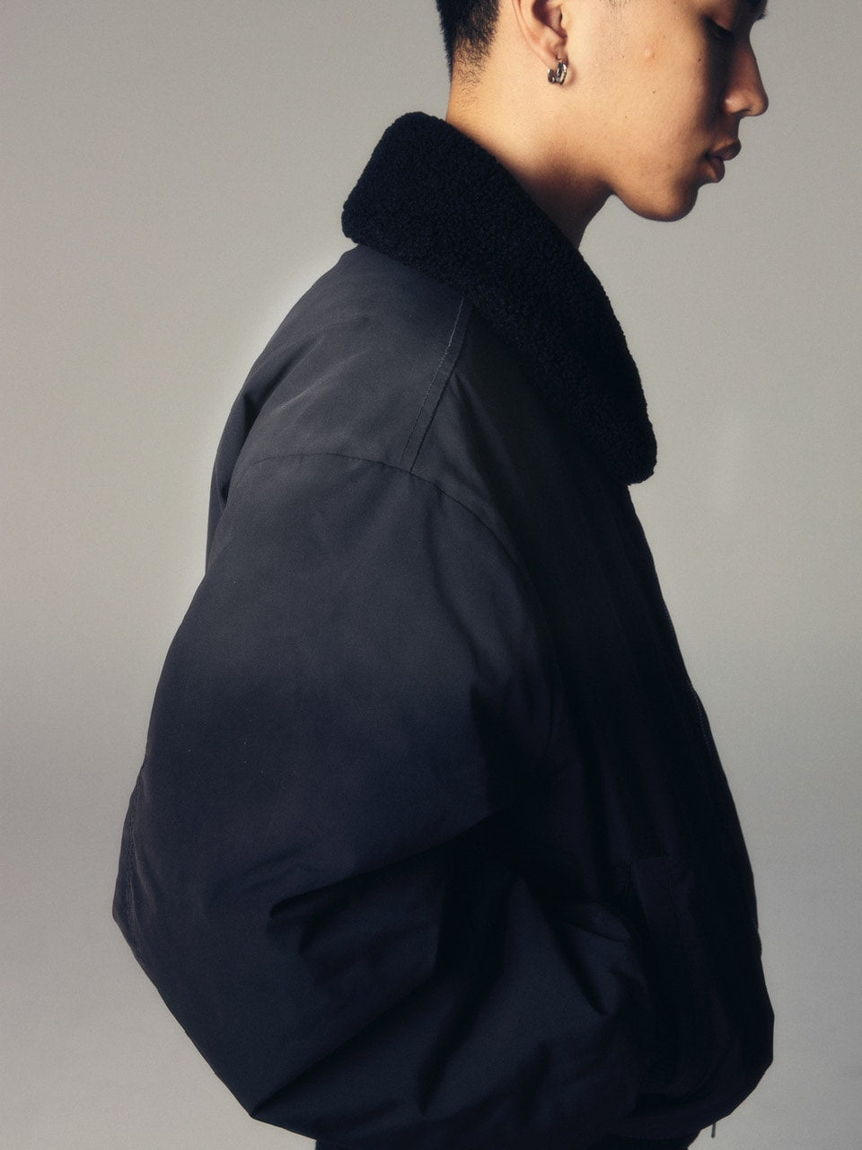 【CS】gradation boa blouson