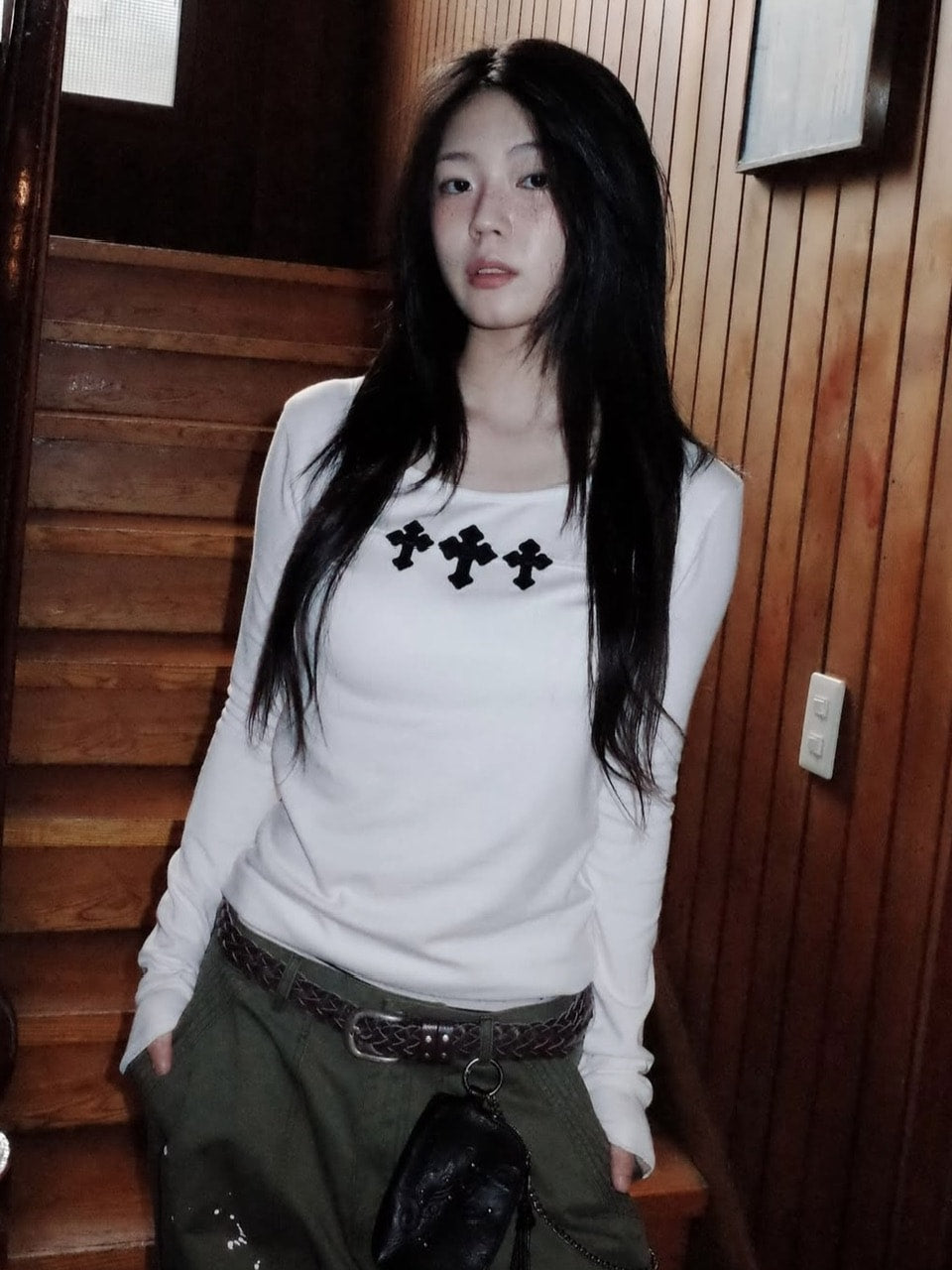 12/21再入荷【AAKAM】Triple AKM CROS2 Long Sleeve