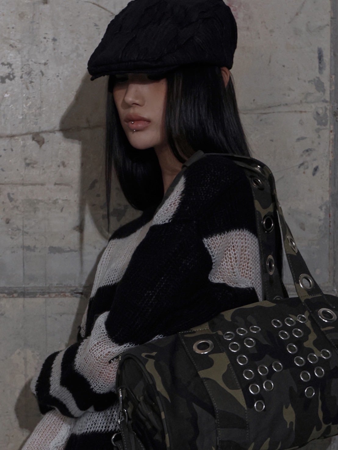 【FANCY CLUB】LACE BANDING HUNTING CAP / 【ファンシークラブ】レースバンディングハンチングキャップ