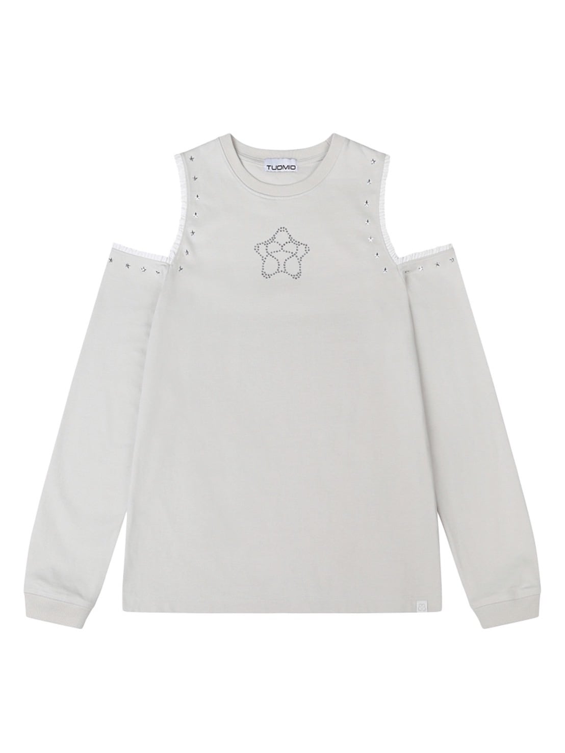 【TUOMIO】CUT-OUT LACE LONG SLEEVES / 【トゥオミオ】カットアウトレースロングスリーブ