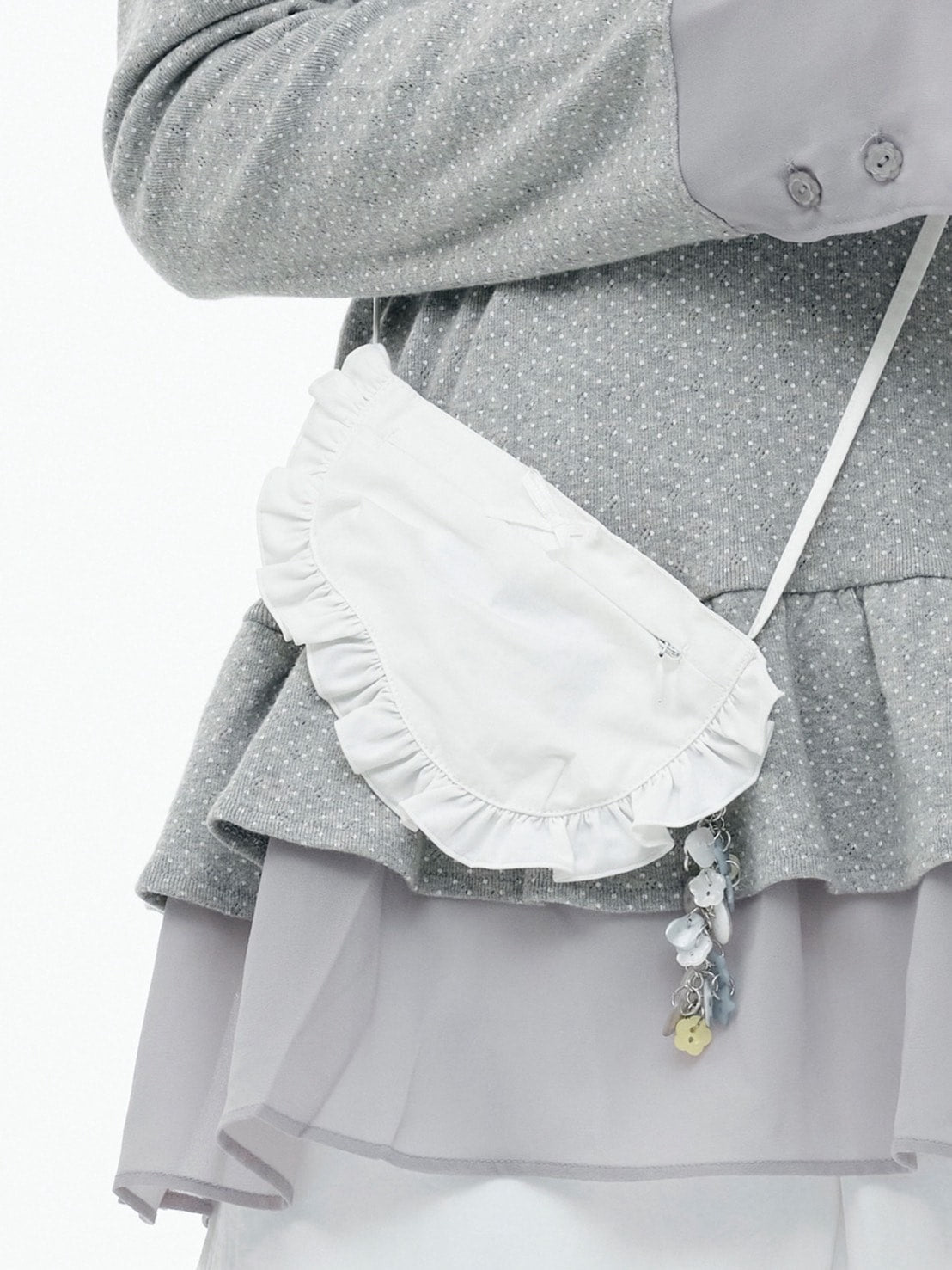 【TUOMIO】STRAPPY COIN BAG / 【トゥオミオ】ストラップコインベルトバッグ