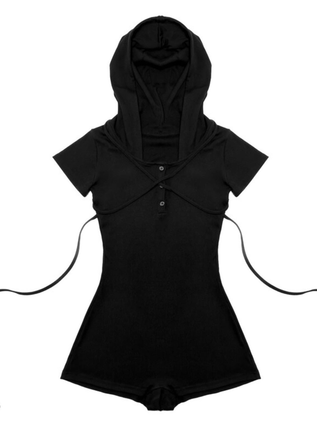 【KAIYA】strap romper (BELT SET)