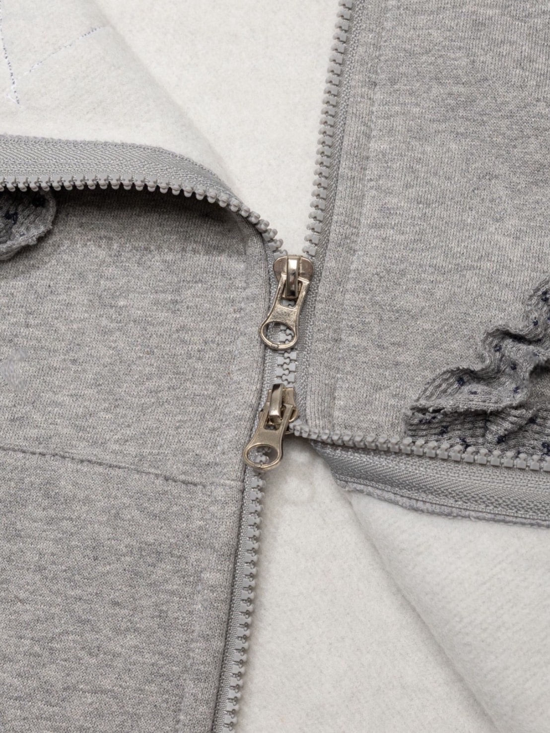 12/21 20:00 再販【Uglyshadow】FLOWER STAR HOODED ZIPUP