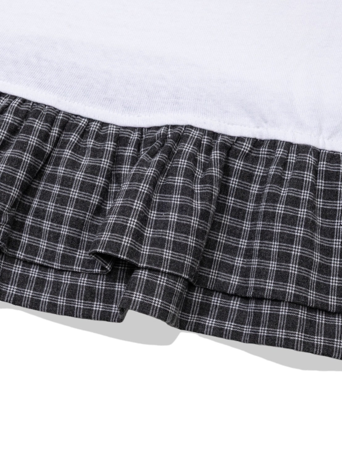 12/21 20:00 再販【Uglyshadow】STAR FRILL LONGSLEEVED T-SHIRT