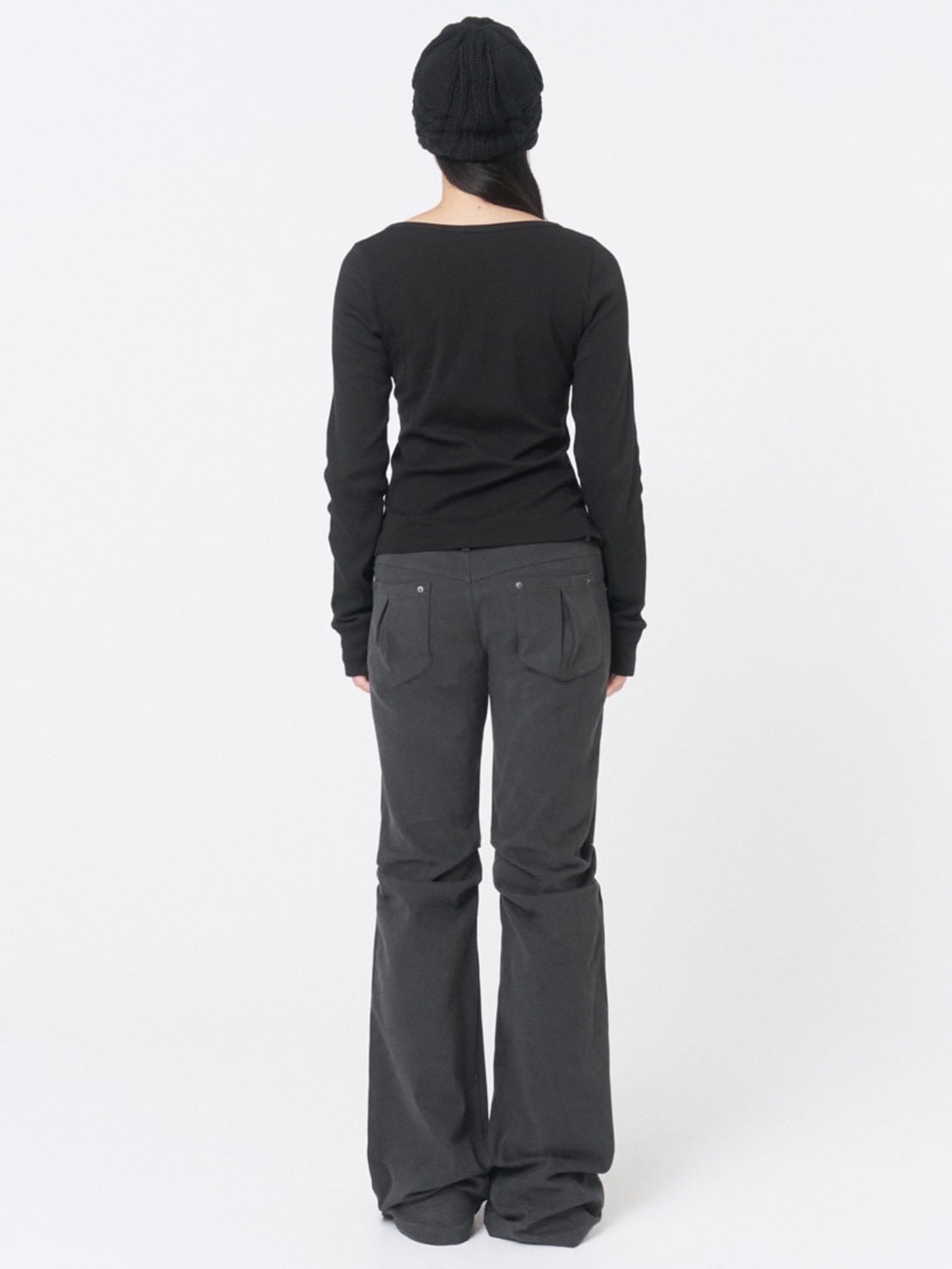 【Miseki seoul】Slash button long sleeves