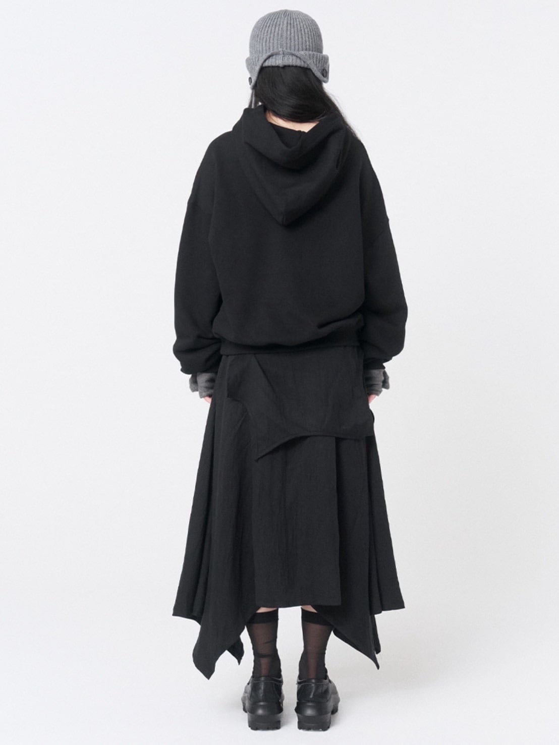 【Miseki seoul】Flutter folding Skirt