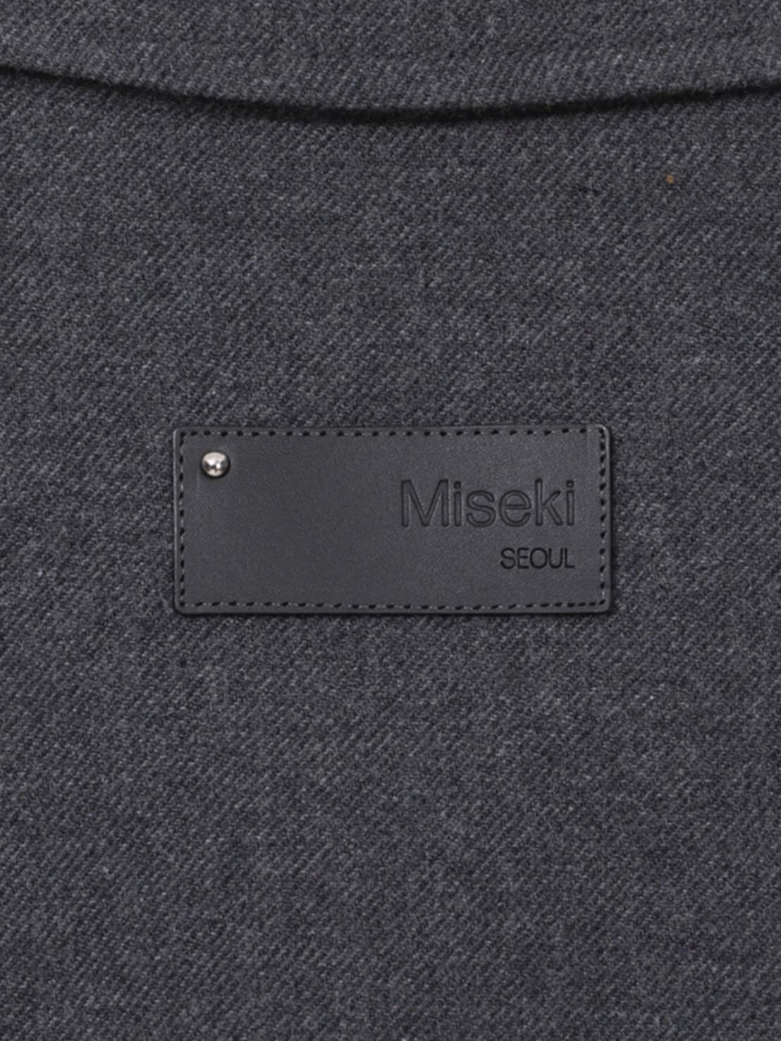 【Miseki seoul】Wabi Round collar double jacket