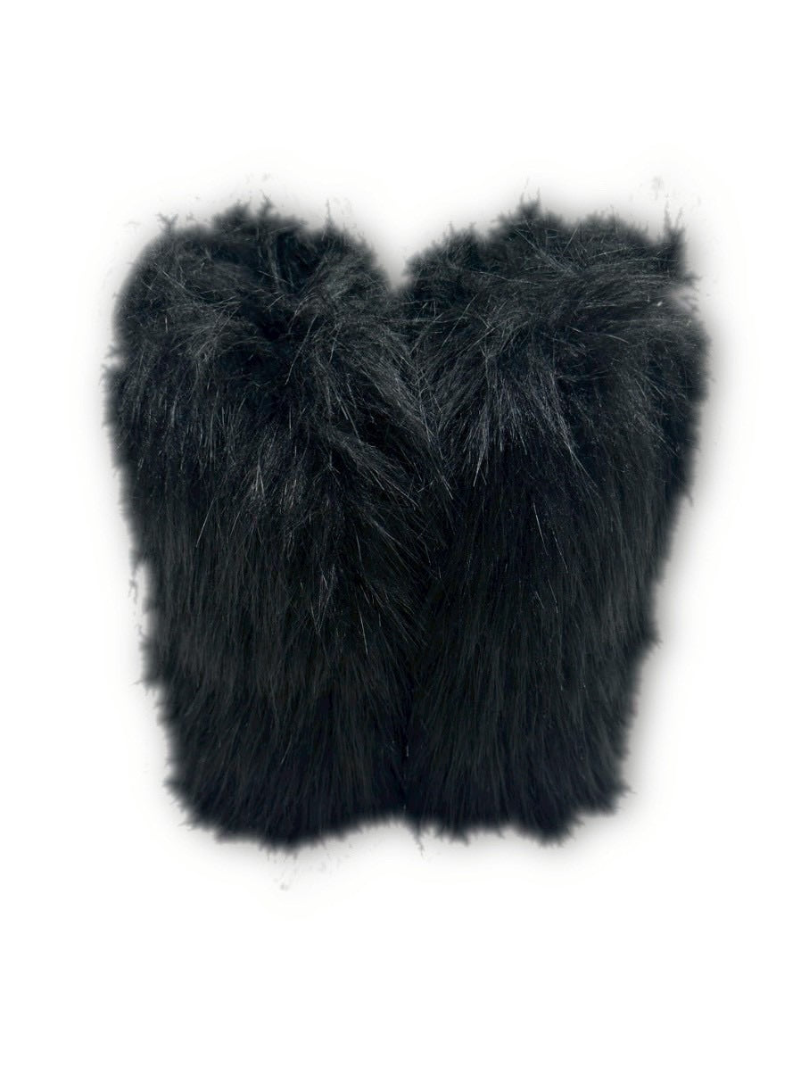 受注制【nmtc +】fur short boots / 【エヌエムティーシープラス】ファーショートブーツ (2color)