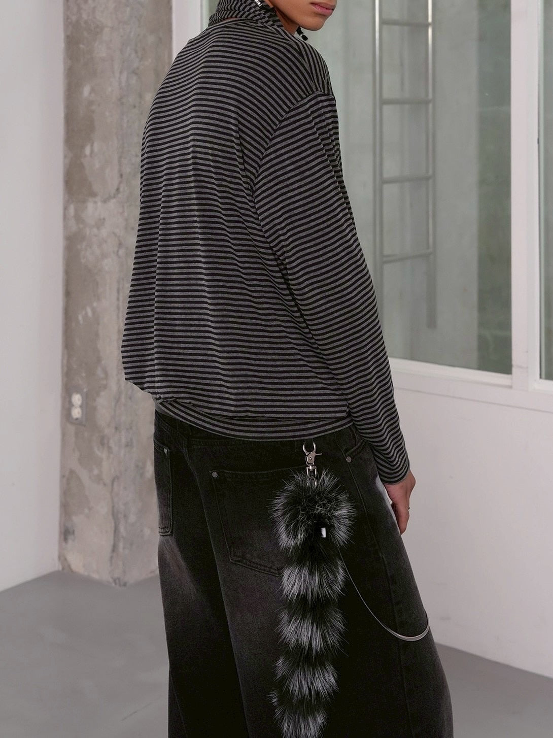 【ESC STUDIO】Fur tail multi chain