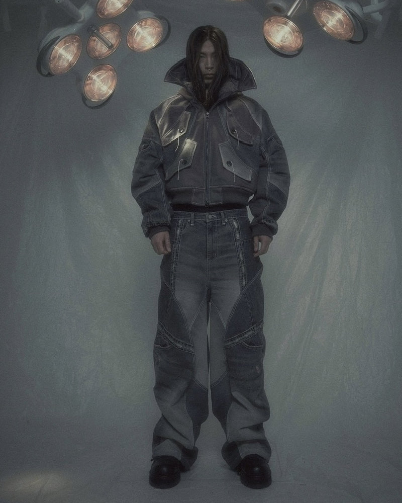 【SURGERY】Surgery Exo-Shell hood denim jacket / 【サージェリー】サージェリー エクソ-シェル フード デニム ジャケット