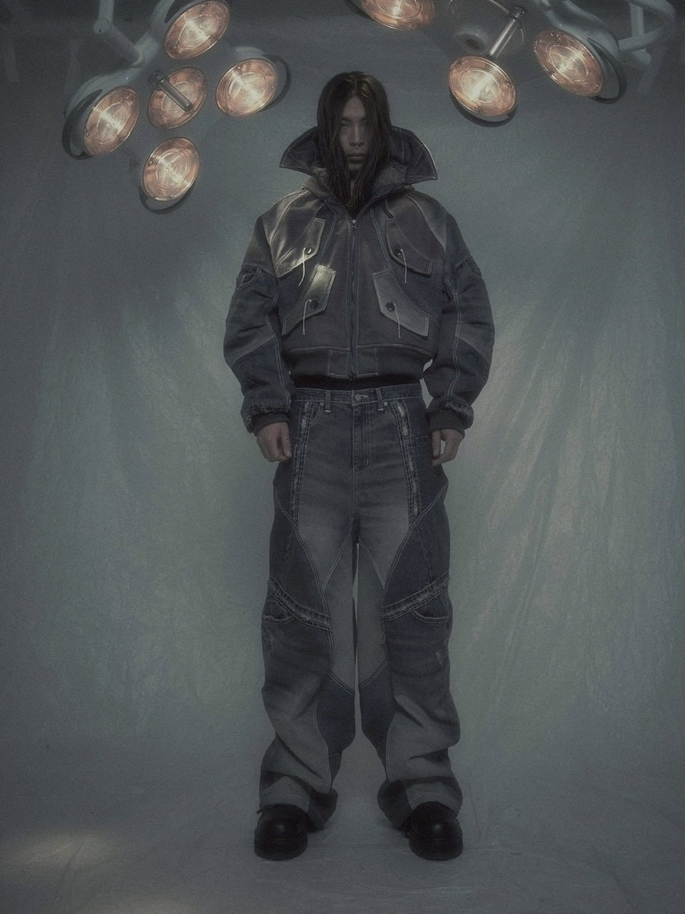 【SURGERY】Surgery Exo-Shell hood denim jacket / 【サージェリー】サージェリー エクソ-シェル フード デニム ジャケット