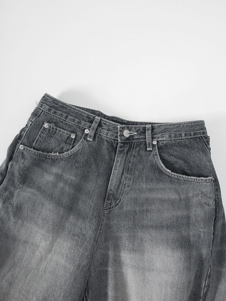 【SURGERY】surgery double folding over wide baggy jeans ver.2 / 【サージェリー】サージェリーダブルフォールディングオーバーワイドバギージーンズ バージョン.2